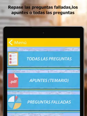 Oposiciones Correos android App screenshot 1