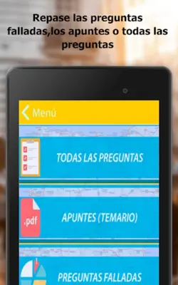 Oposiciones Correos android App screenshot 5